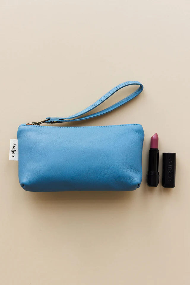 Mini Wrist Pouch Bag - Texas Blue