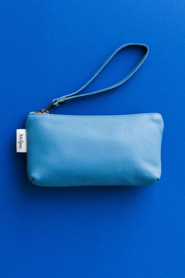 Mini Wrist Pouch Bag - Texas Blue
