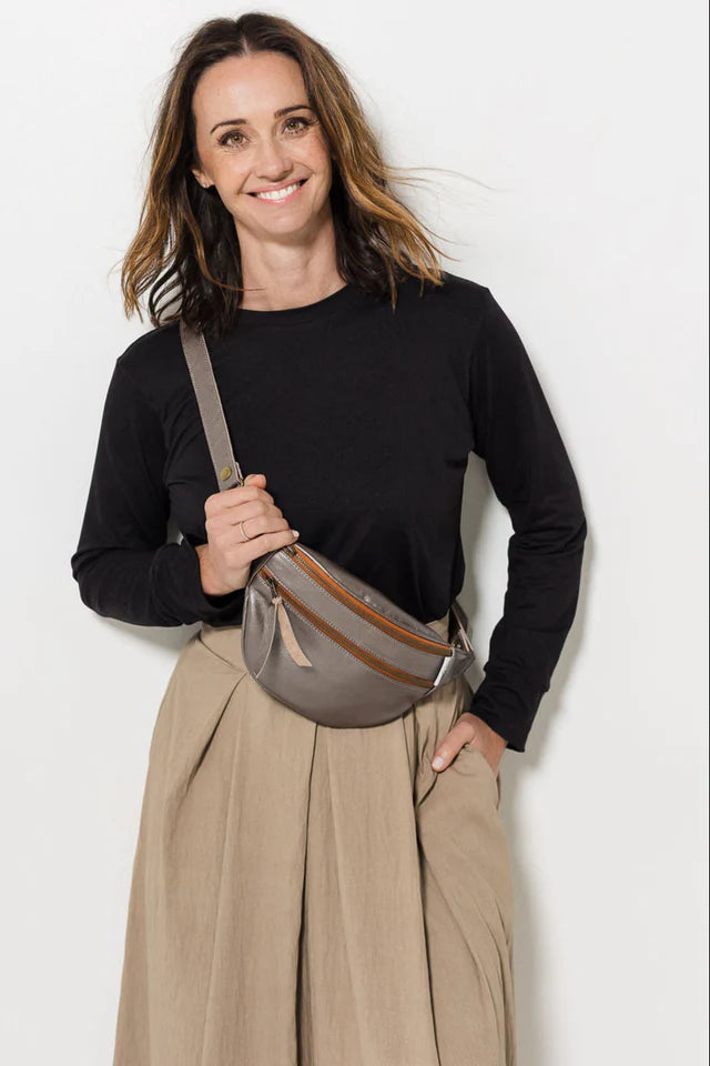 Crossbody Bag - Pewter