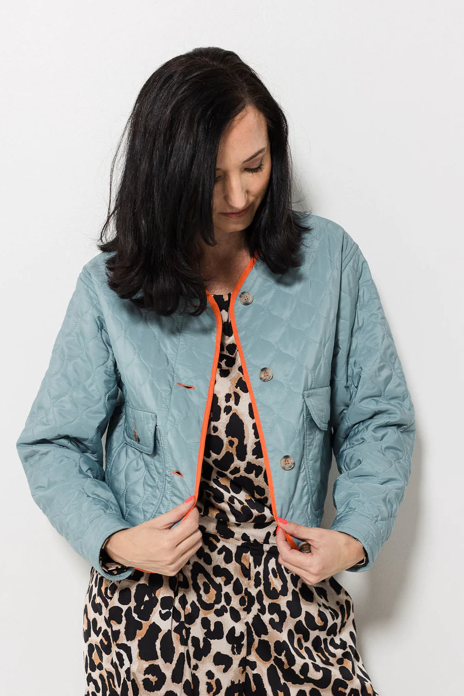 Joy Jacket - Orange Trim