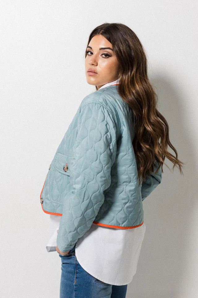 Joy Jacket - Orange Trim