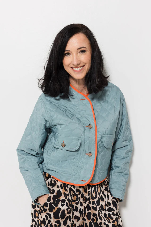 Joy Jacket - Orange Trim