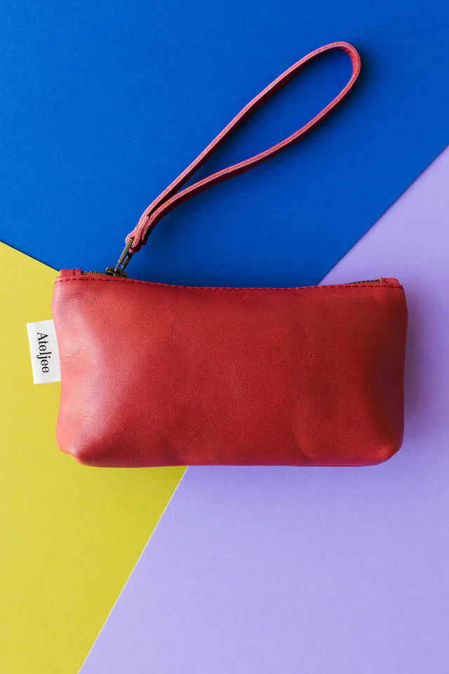 Mini Wrist Pouch Bag - Texas Red