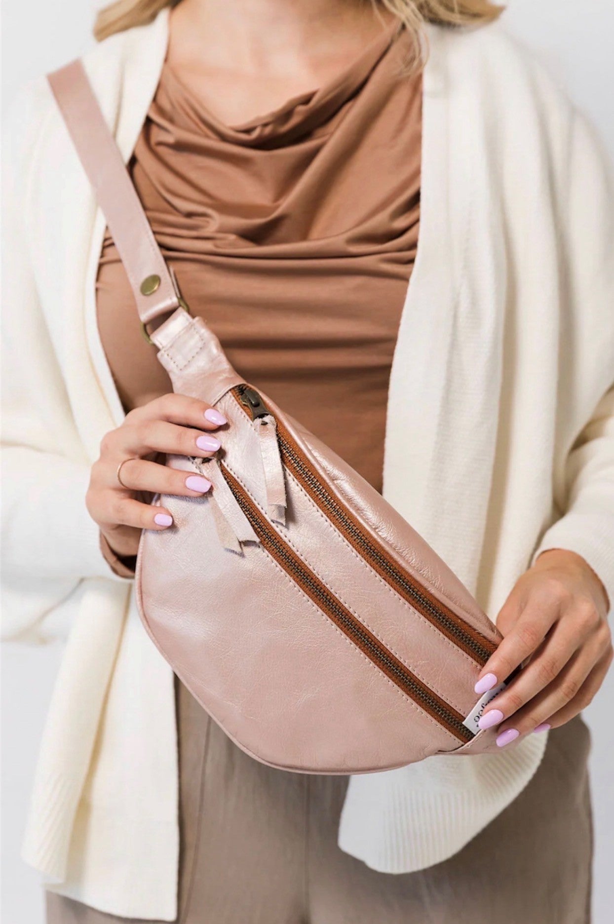 Crossbody Bag - Rose Gold